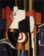 Fernard Leger Study of Ciry oil on canvas